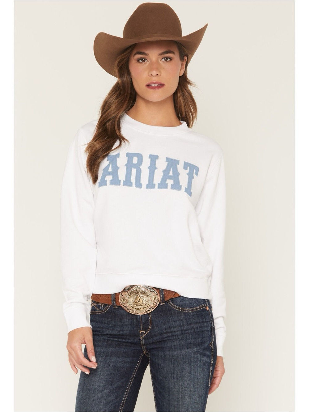 Ariat Women’s Boot Barn Exclusive Logo Crewneck Sweatshirt Size XL